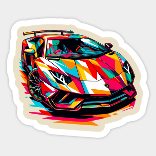 Lamborghini Aventador Sticker